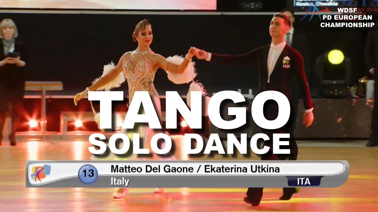 WDSF PD European Championship Final | Tango - Solo Dance
