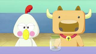 儿童动画 |《我的朋友猪迪克 -- 梦想训练营》》第12集 偷吃青菜的害虫
