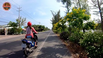 QL1A đoạn Láng Tròn - Xóm Lung con đường hoa rất đẹp | Giá Rai Quê Hương Tôi.