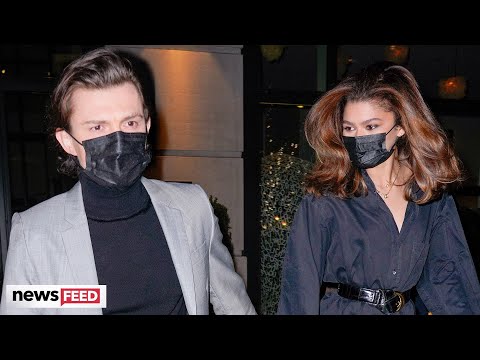 Zendaya & Tom Holland’s Rare PDA Moment During Date Night!