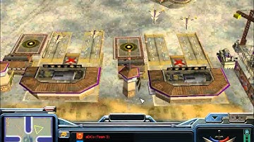 C&C Zero Hour - Online Game Play -  No Money Map ! (Replay) (HD 720P)