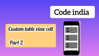 Custom table view cell part 2 #ios #xcode #mobiledeveloper#swift#iosdev #iosdeveloper#iosdevelopment