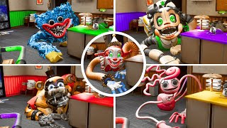 Fnaf Secret Of The Mimic - All Secret Jumpscares Escape Scene Monsters From Other Games