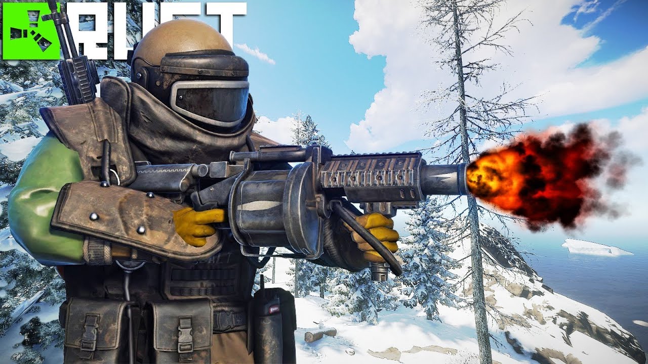 RAID BOMBA SI MARELE OIL RIG! | RUST - YouTube