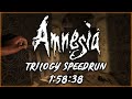 Amnesia Trilogy Speedrun in 1:58:38 (OUTDATED - No Bunker)