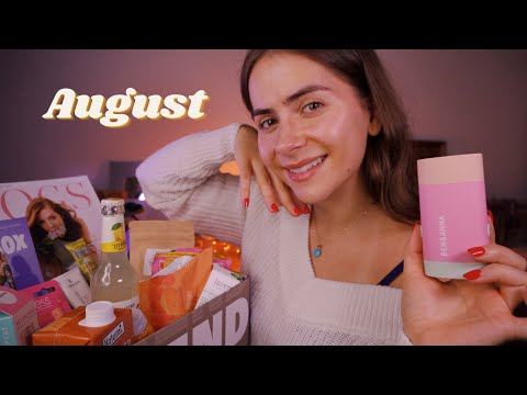 ASMR August Trendbox Unboxing