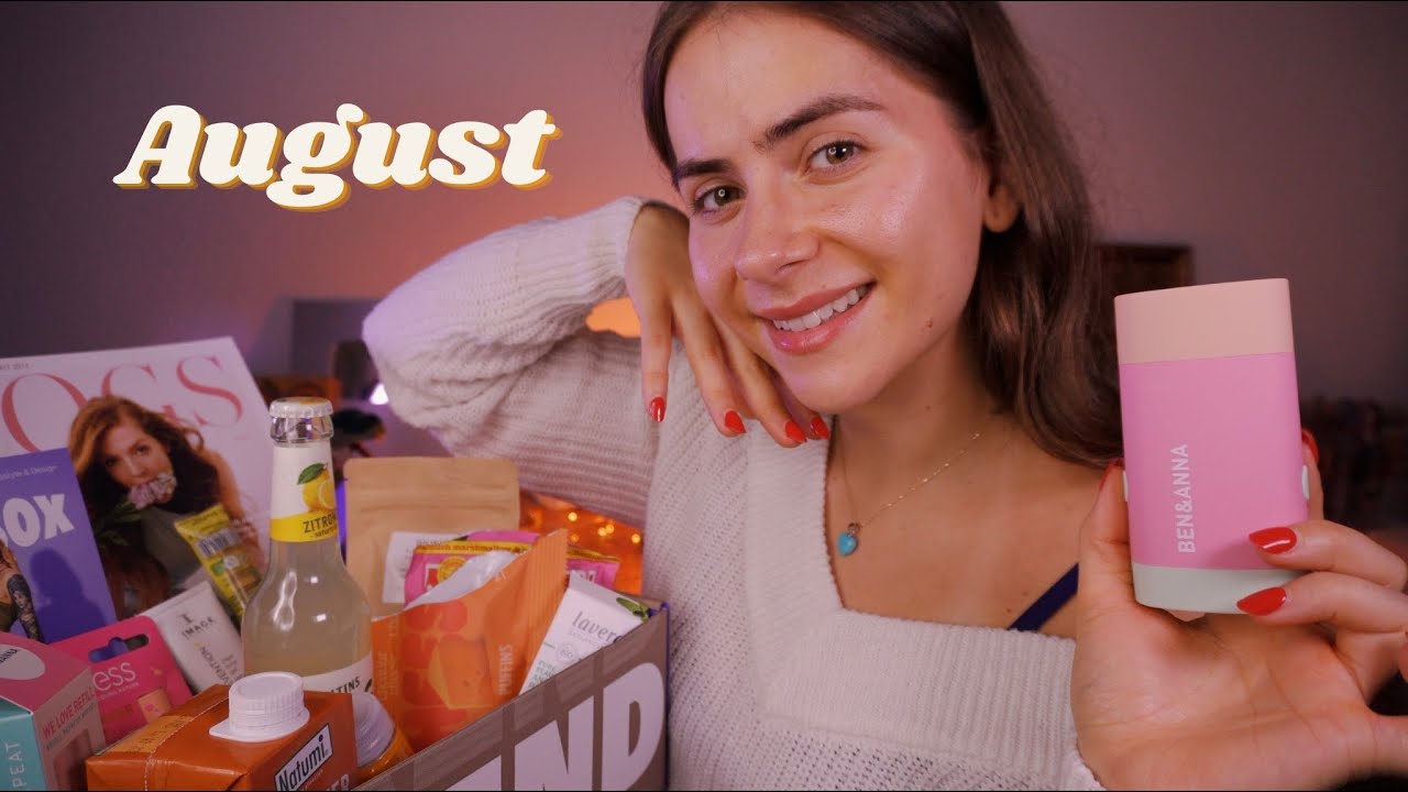 ASMR August Trendbox Unboxing