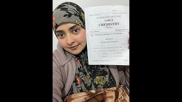 My class 12th chemistry paper experience 😂