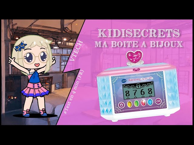 Boîte à bijoux kidisecrets VTECH : la boite à Prix Carrefour