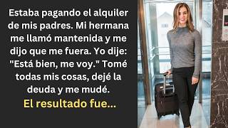 Mi hermana me llamó mantenida y me echó, aunque yo pago el alquiler
