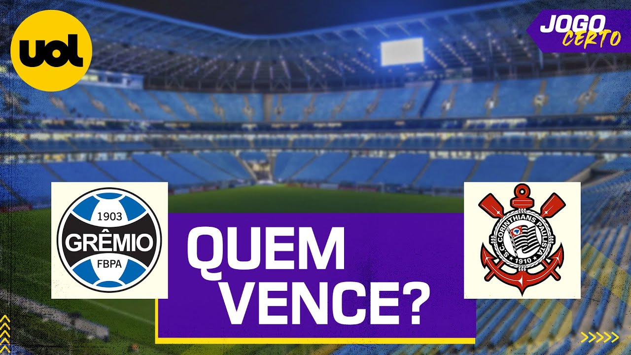 Grêmio x Corinthians ao vivo: onde assistir ao jogo do Brasileirão