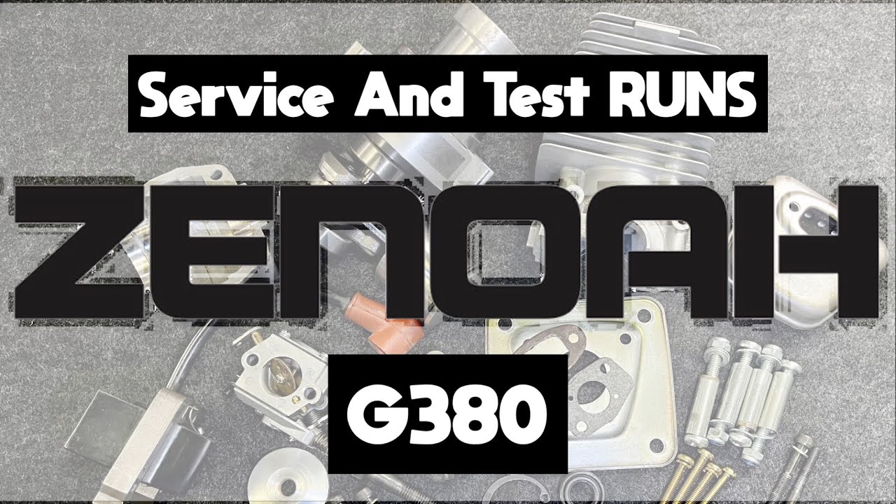 runarunaページ Zenoah G380. 38cc. Service And Test Run. - YouTube