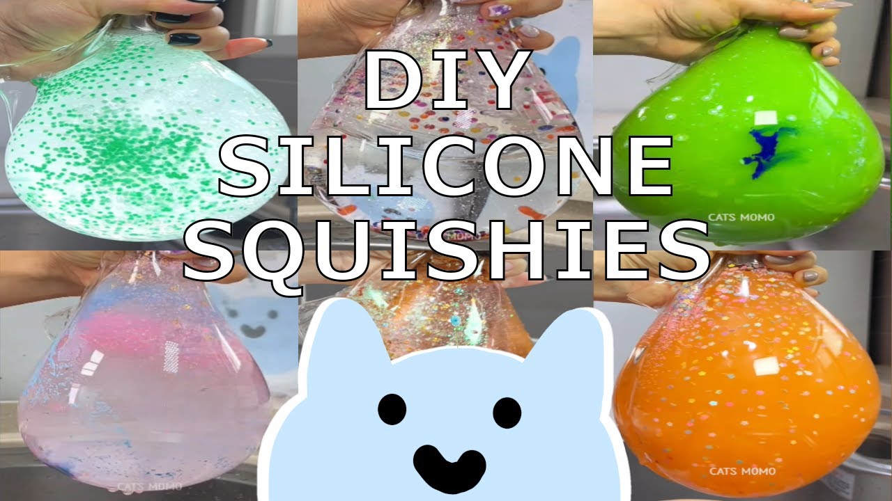 Silicone Squishies 🎈 Watch Them Explode! 💥🎉 Arts and Crafts 🎨💕 - YouTube