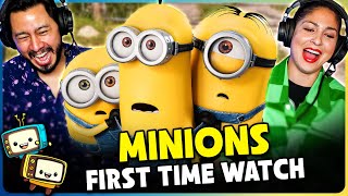 MINIONS (2015) Movie Reaction! | First Time Watch | Sandra Bullock | Kevin, Bob, Stuart the Minions!