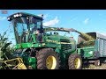 Chopping Corn in Iowa : JOHN DEERE 7250 Forage Harvester