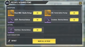 Puppet Master Draw 20% with Bruen Mk9 - Deadly Strings and SKS - Particle Splitter Prestige |CODM