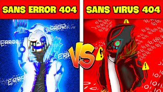 JAYGRAY CHƠI NGU TRIỆU HỒI SANS ERROR 404 TIÊU DIỆT SANS VIRUS 404 TRONG MINECRAFT*CUỘC CHIẾN SANS 😱