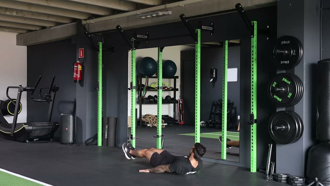 Lying Reverse Crunch Twist | Lower Abs & Oblique Strength | KEBKO Functional Fitness Amsterdam Noord