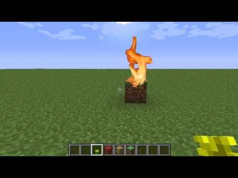 Minecraft - Realistic Fire texture - YouTube