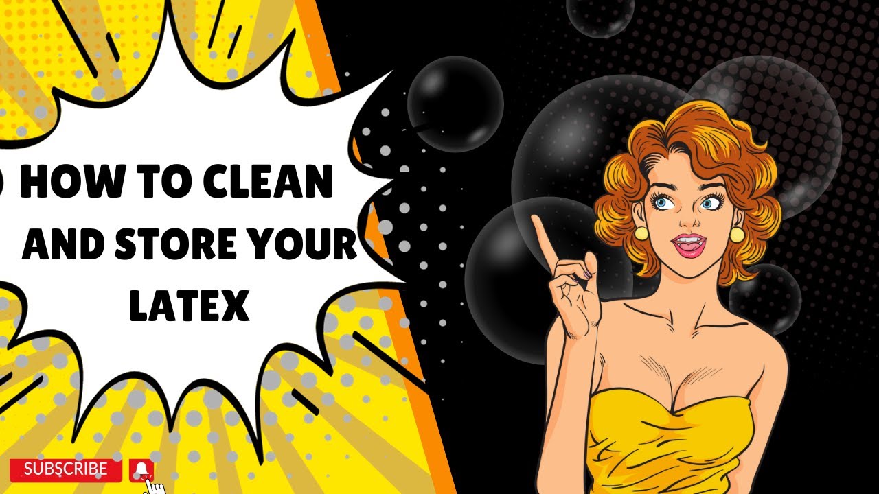 Effortless Latex Care : How to wash and store latex clothing in 7 minutes.