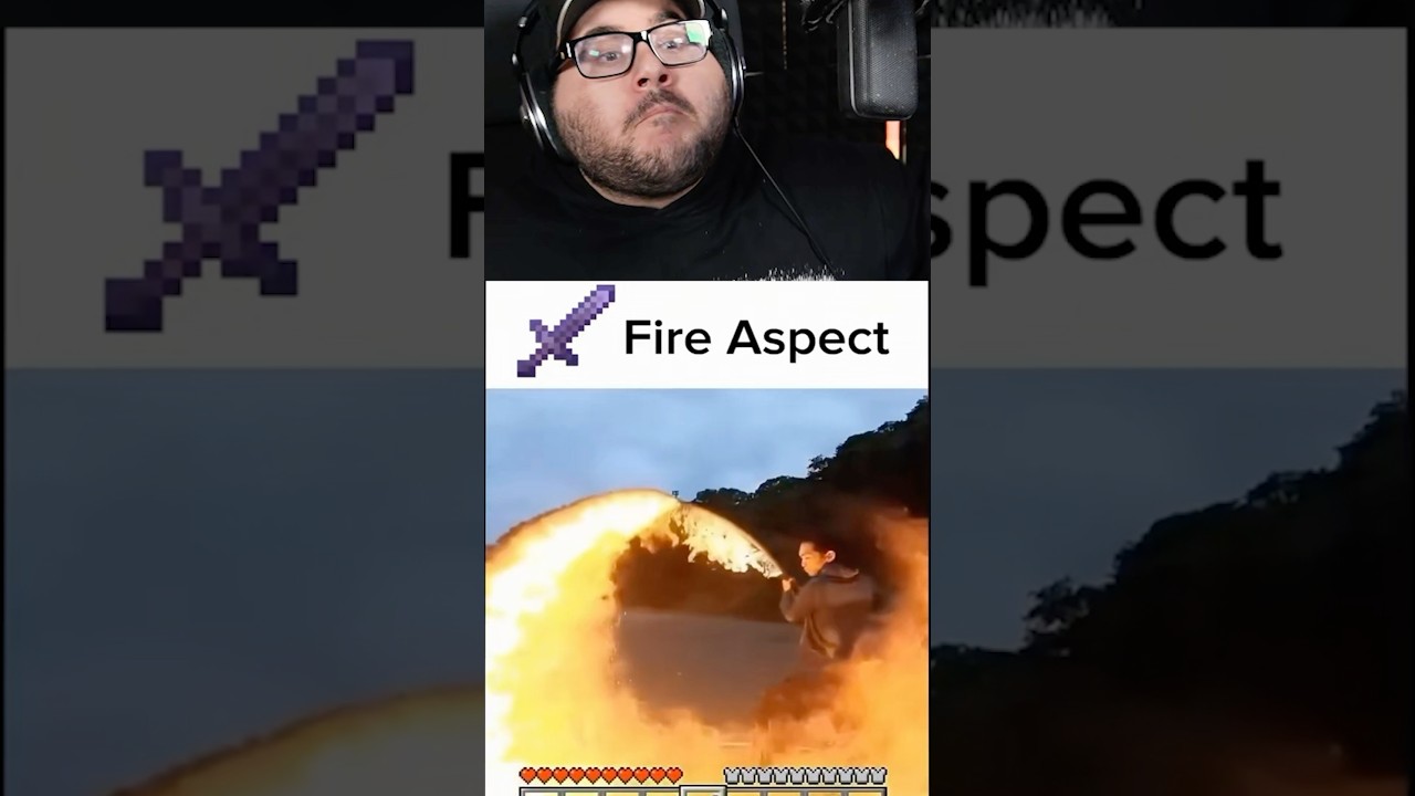 Minecraft IRL Enchantments