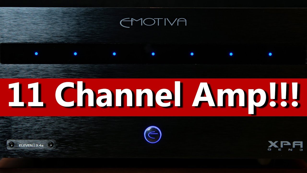 Emotiva XPA-11 Amplifier - Unboxing and 