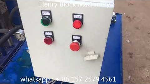 Keusec syin QT4 30 semi automatic concrete block making machine electric version produce hollow bloc