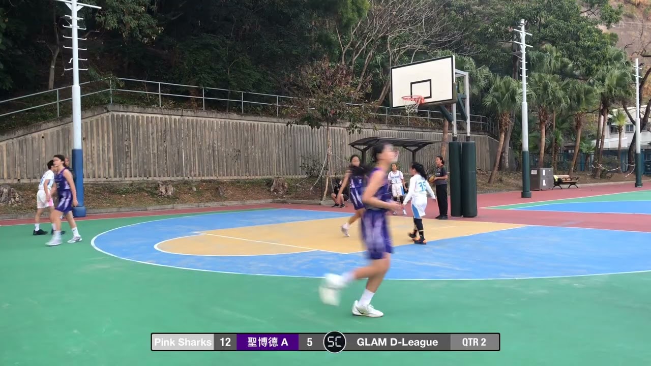 GLAM D-League Pink Sharks vs 聖博德 A Qtr 2
