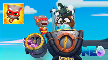 Talking Tom Hero Dash: Gameplay Walkthrough Part 8 - Rescue My Friends! (iOS, Android)