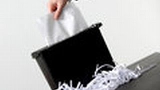 Should you shred your documents?