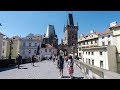 Prague. Walk from the Astronomical Clock To Charles Bridge. Czech Republic