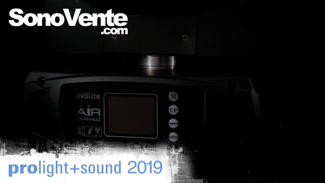 Prolight+sound 2019 - Evolite Air series - SonoVente.com (FR)