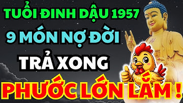 Tuổi Đinh Dậu 1957 - Trời Cao chỉ rõ, có 9 món nợ đời, Trả xong rồi, Hậu vận An Nhàn Phú Quý