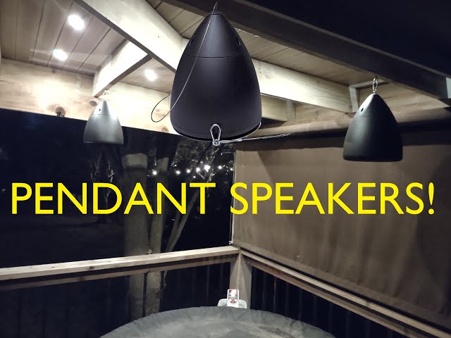 Hang Pendant Speakers Soundavo Hps