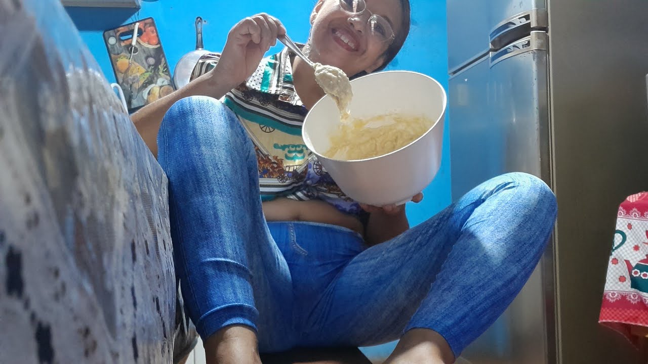 Oji vou fazer um bolo de maracujá 