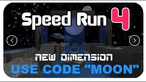 Roblox speed run 4 | Normal dimension (full run)