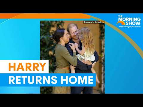 Prince Harry returns to UK with family | The Morning Show