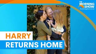 Prince Harry returns to UK with family | The Morning Show