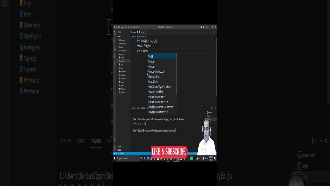 Arrays in TypeScript - Part 1 | Dr. Vipin Classes