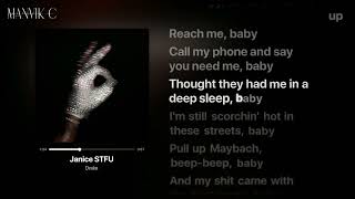 Drake - Janice STFU (Lyrics)