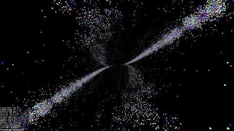 1 million particles. Transform Feedback implemented in jme instancing  - 2019 03 31 03 00 39