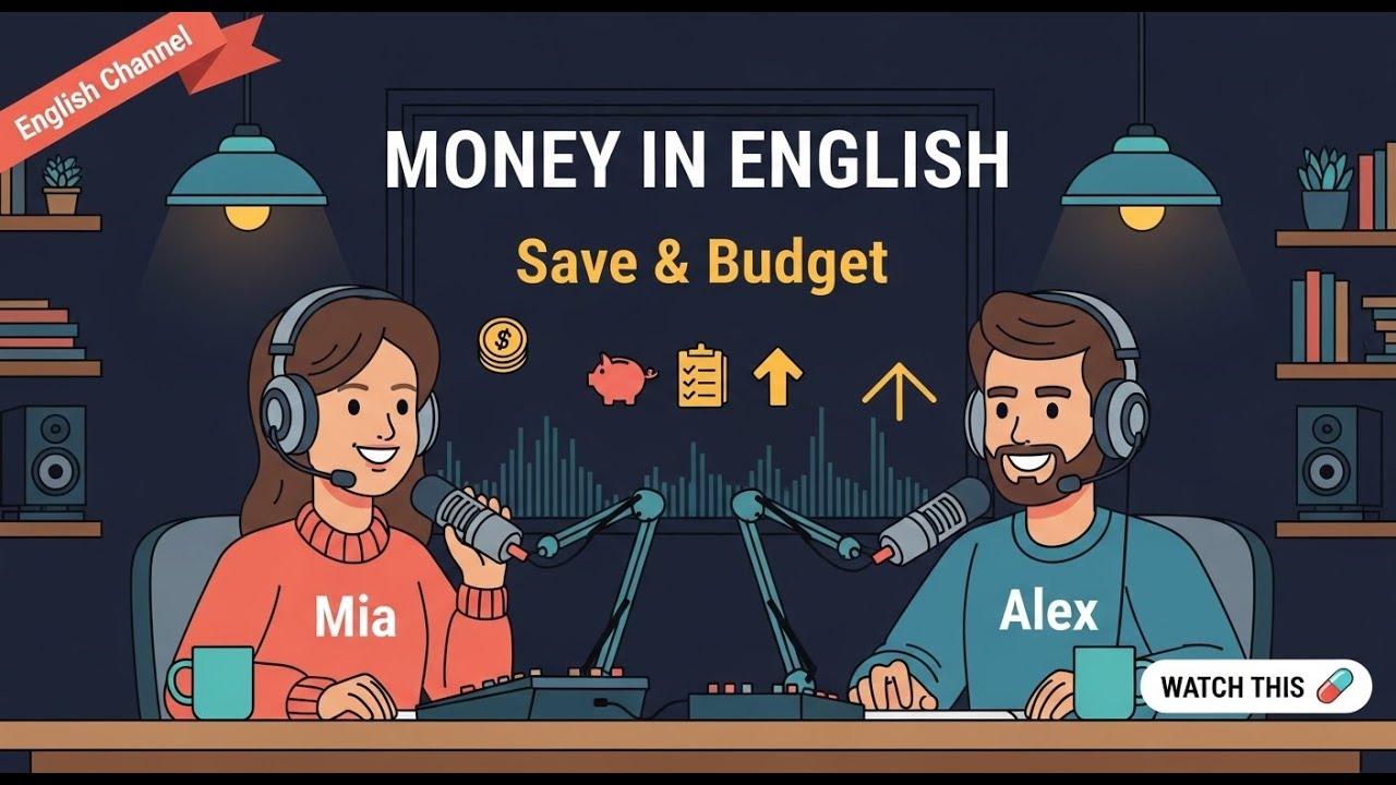 Talk Money in English | Easy Ways to Save & Budget (A2–B1) | Simple English Podcast
