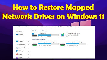 Mapped Network Drive Not Working in Windows 11/10? Here