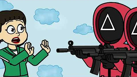 SQUID GAME: CIVIL WAR... (Cartoon Animation)! (Cover)
