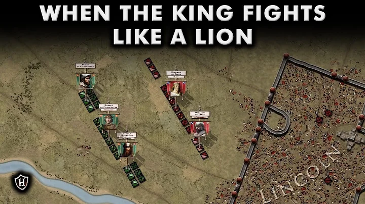 When the King fights like a lion  Battle of Lincol...