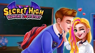 Secret High School 1: First Date Love Story - Android gameplay Beauty Salon Games Movie apps free screenshot 2