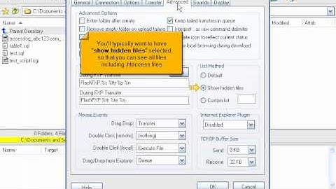 Setting your preferences in FlashFXP - FTP Tutorials