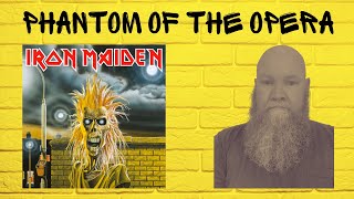 Iron Maiden - Phantom Of The Opera (1980) reaction commentary - Heavy Metal