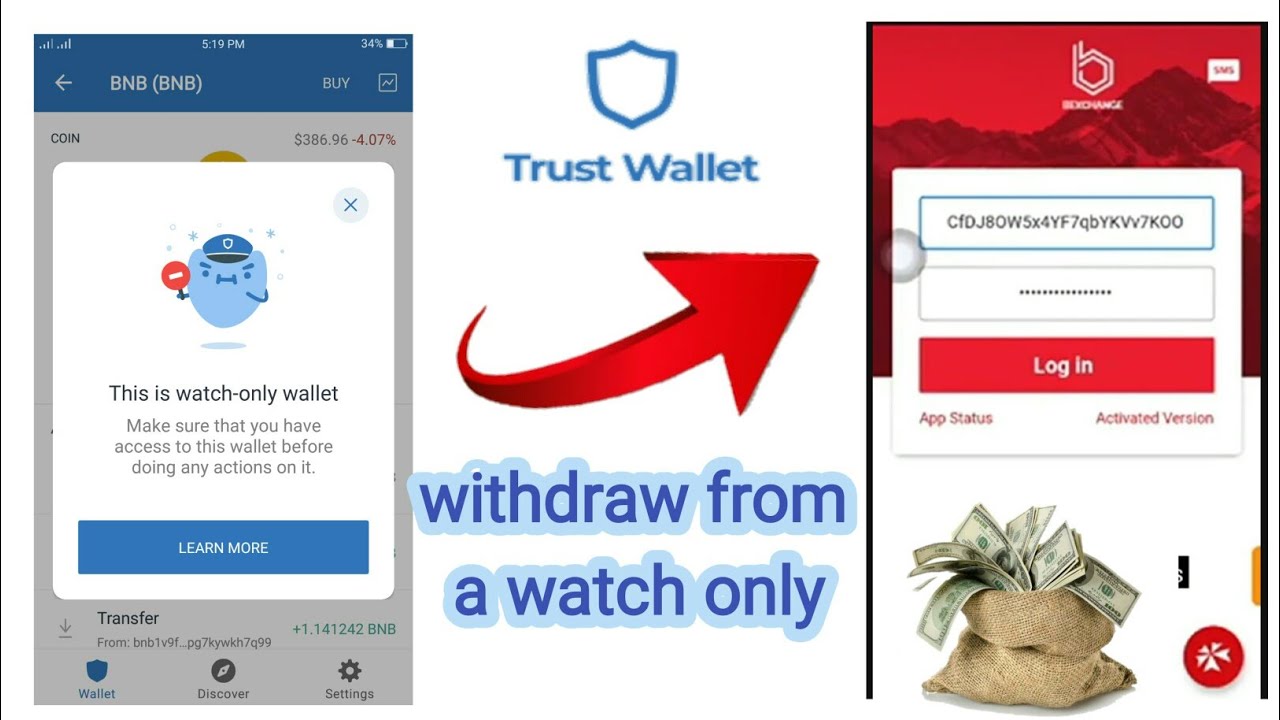 How to withdraw from a watch only, how to withdraw funds from watch ...