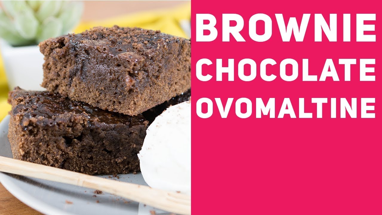 COMO FAZER BROWNIE DE CHOCOLATE E OVOMALTINE FÁCIL, FOFINHO E MOLHADINHO - RECEITAS DE MINUTO EXP 293